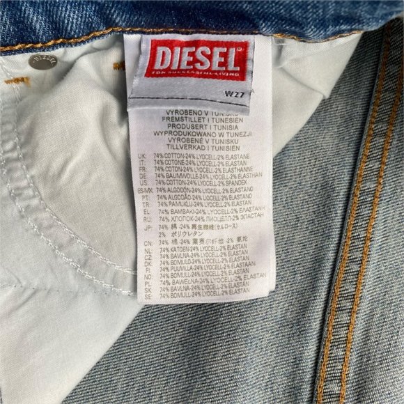 Diesel D-Air boyfriend jeans size 27 - Picture 5 of 10